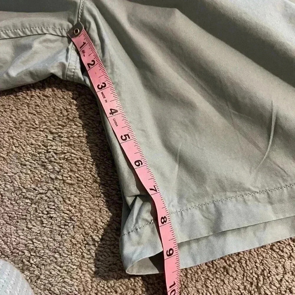 Mens Free Assembly Pull-On Shorts Green Size L - Picture 8 of 9